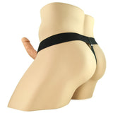 Fetish Fantasy 9 Inch Hollow Strap-On with Balls in Flesh Dildo Sex Toys > Strap-On and Harnesses - Tophatter Daily Deals