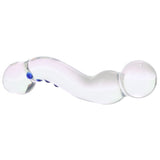 gläs 6 Inch Curved G-Spot Nubby Glass Dildo Dildo Sex Toys > Pyrex Glass Dildos - Tophatter Daily Deals