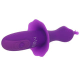 Sienna Fluttering Silicone Vibe in Purple - Tophatter's Vibrator Deals Online Vibrators > Clitoral Stimulators - Tophatter Daily Deals