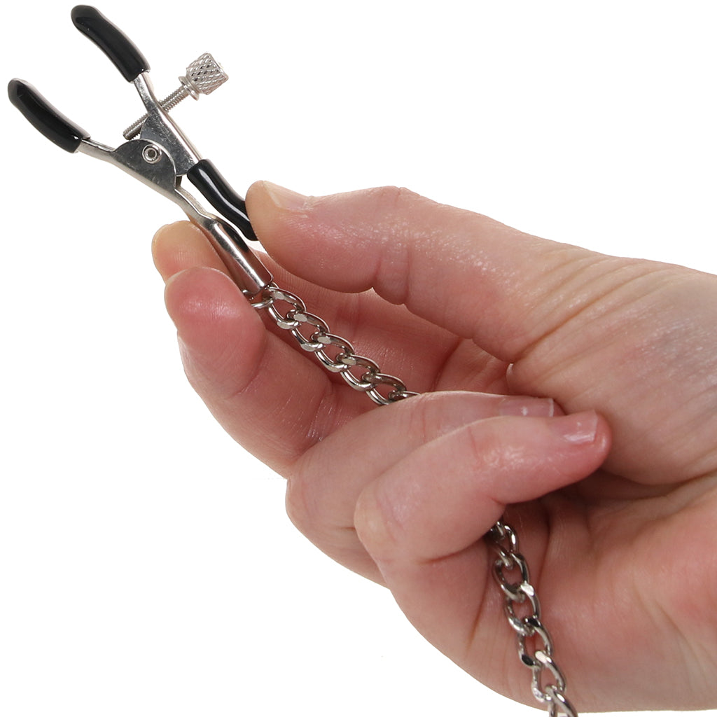 nipple play Bull Nose Nipple Clamps Bondage and Fetish > Nipple Stimulators & Clamps - Tophatter Daily Deals