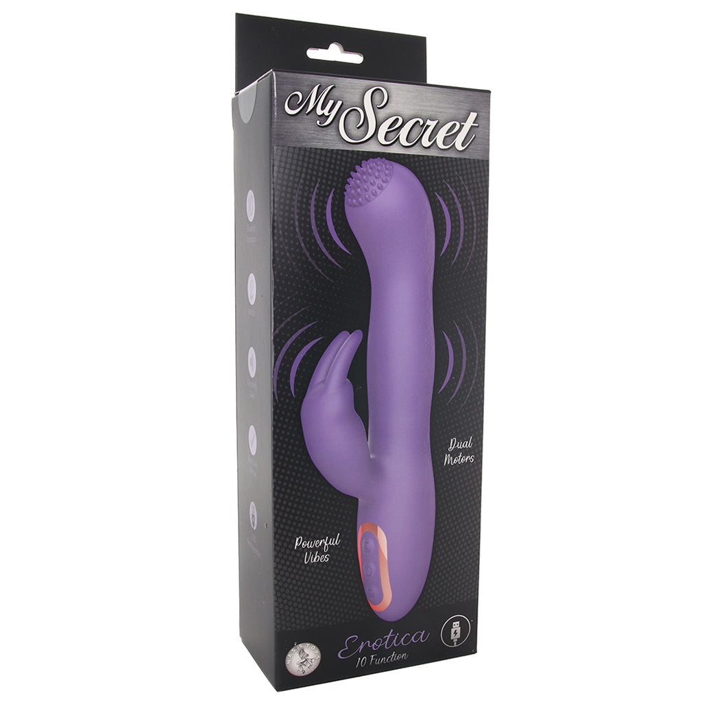 My Secret Erotica Rabbit Vibe - Tophatter's Adult Sex Toys Online Vibrators > Rabbit Vibrators - Tophatter Daily Deals