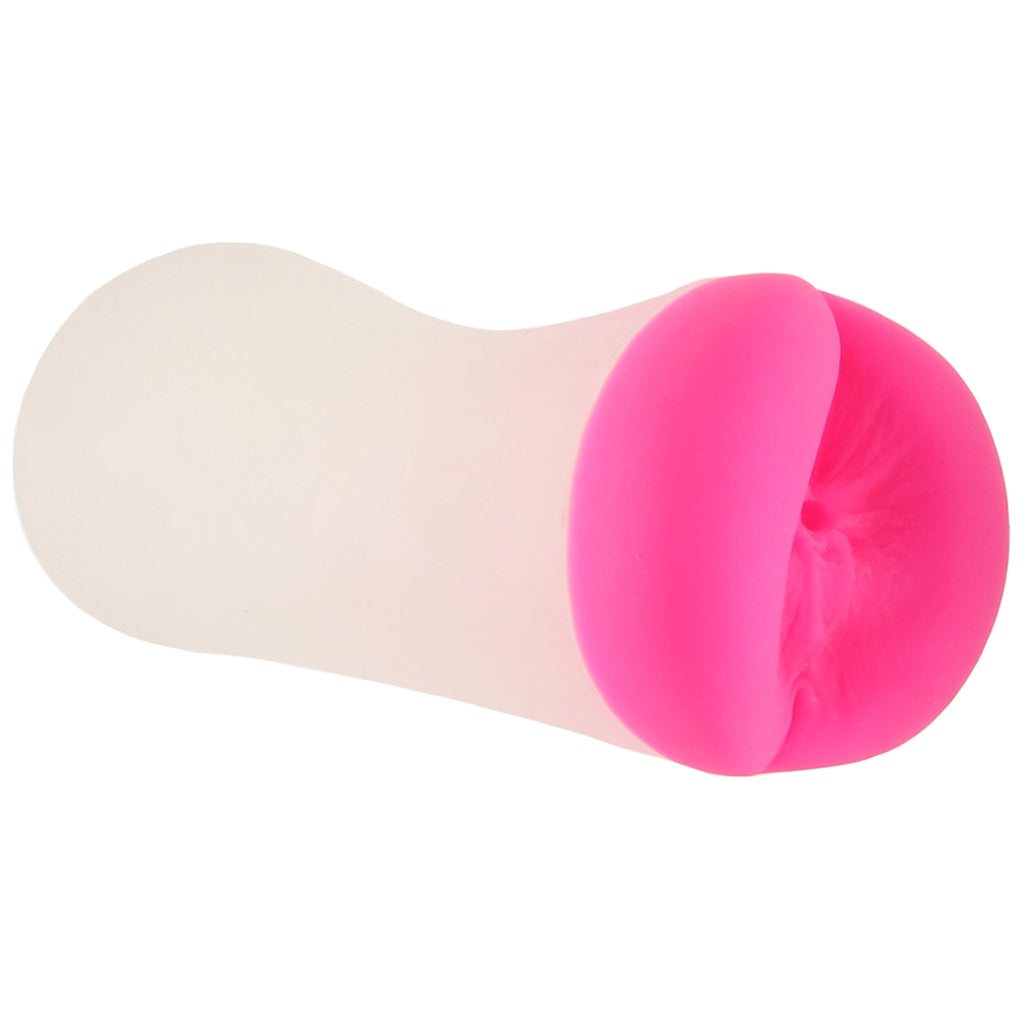 The Gripper Deep Ass Grip Stroker in Hot Pink - Tophatter's Adult Sex Toys Online Male Masturbators > Pocket Strokers - Tophatter Daily Deals