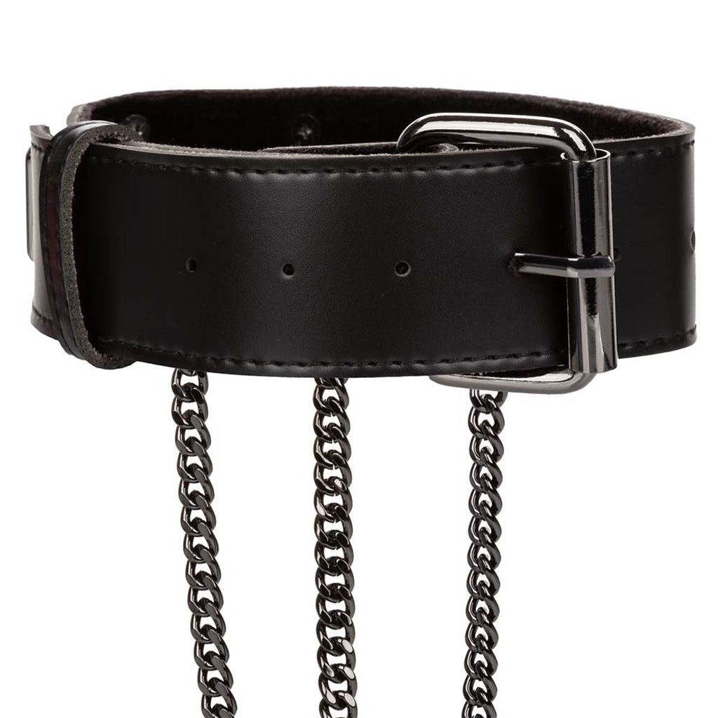 Euphoria Multi Chain Collar Harness Bondage and Fetish > Men's Bondage Wear - Tophatter Daily Deals