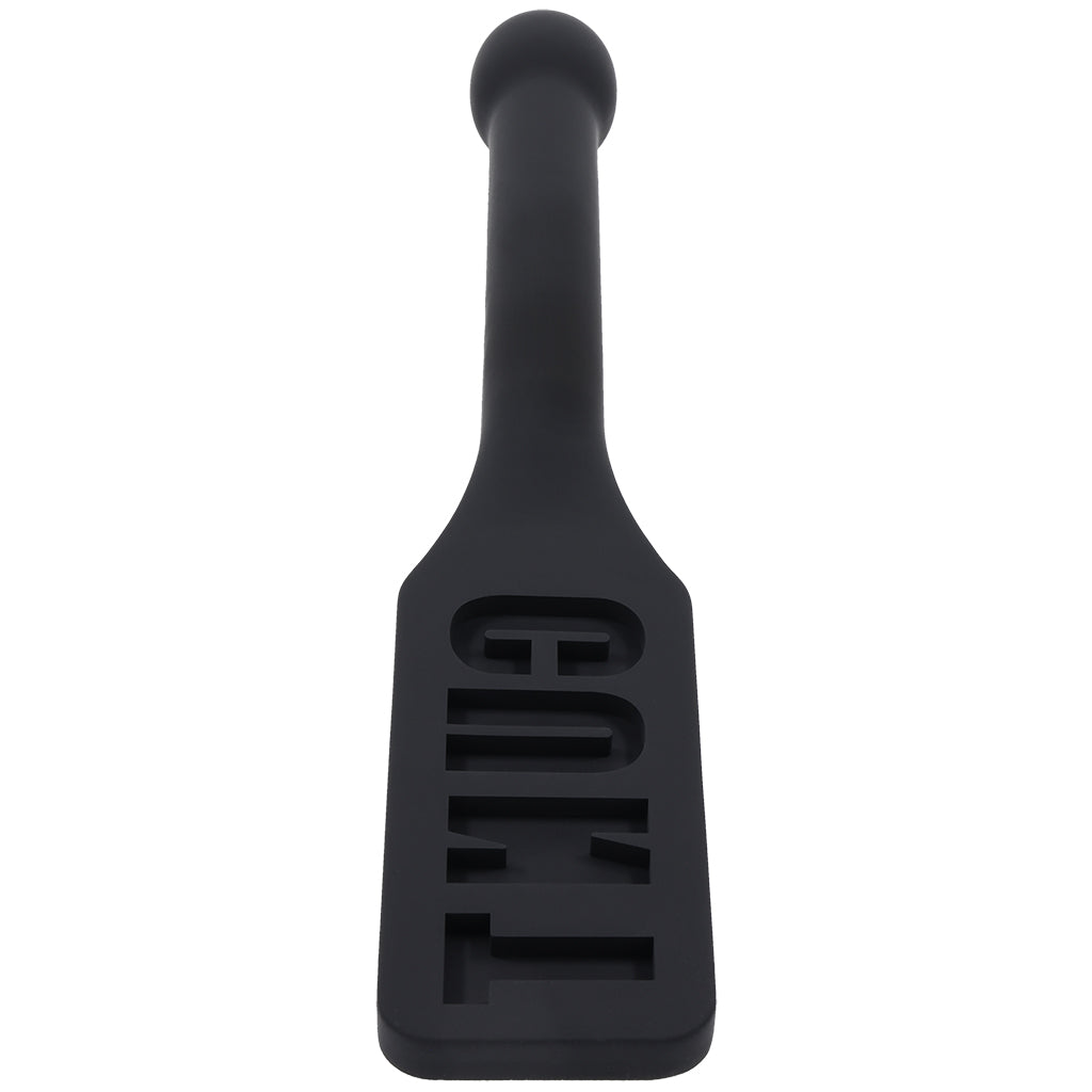 Edge C*NT Impression Silicone Paddle Bondage and Fetish > Whips and Crops - Tophatter Daily Deals