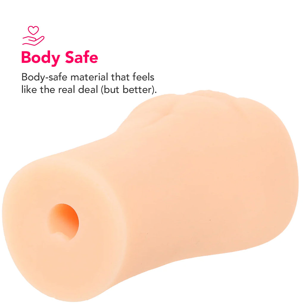 PinkCherry PureSkin Male Stroker in Ivory Male Masturbators > Pocket Strokers - Tophatter Daily Deals