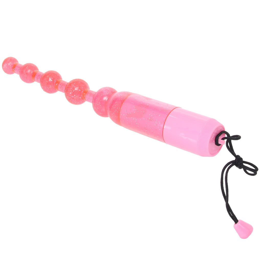 Waterproof Vibrating Pleasure Beads in Pink - Tophatter's Adult Products Anal Sex Toys > Anal Beads - Tophatter Daily Deals