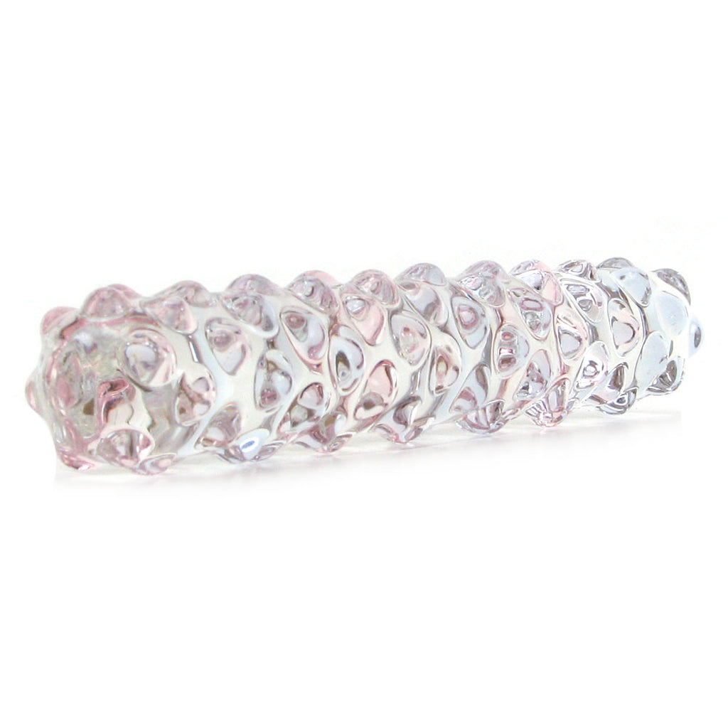 gläs 7 Inch Purple Rose Nubby Dildo Dildo Sex Toys > Pyrex Glass Dildos - Tophatter Daily Deals