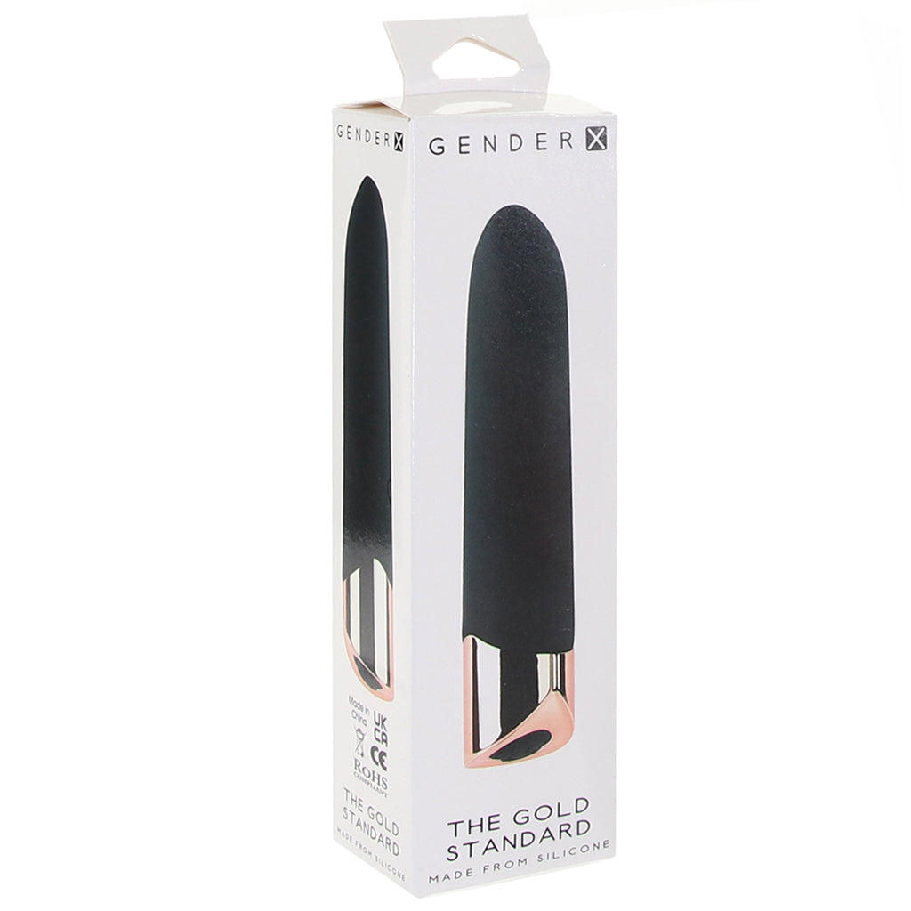 Gender X The Gold Standard Bullet Vibe Vibrators > Bullet and Egg Vibrators - Tophatter Daily Deals