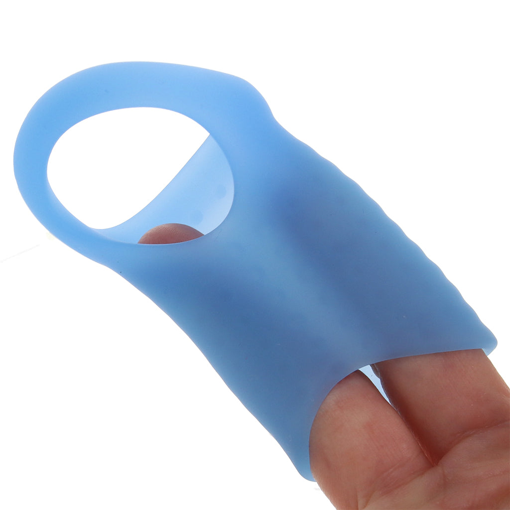 Basic Essentials Stimulation Enhancer Sleeve in Blue - Tophatter's Adult Sex Toys Online Male Enhancement > Extenders and Sleeves - Tophatter Daily Deals