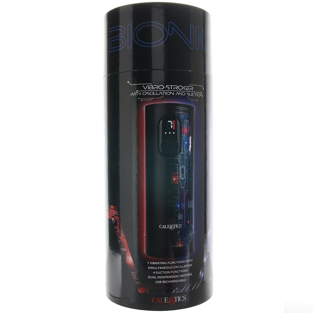 Bionic Vibro Stroker with Oscillation & Suction Male Masturbators > Auto Strokers - Tophatter Daily Deals