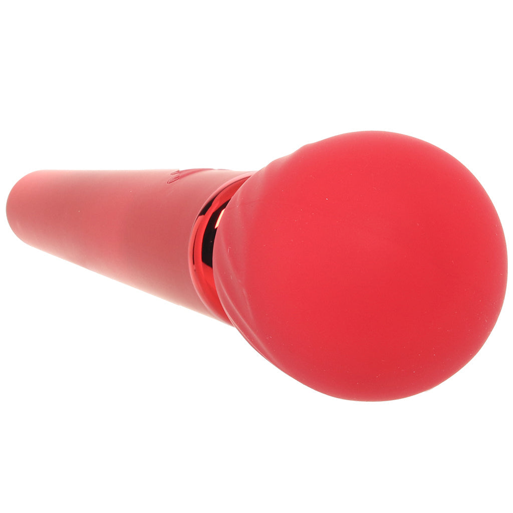 Nala Fierce Plug-In Rechargeable Wand in Red - Tophatter's Adult Sex Toys Online Shop by Brand > Maia - Tophatter Daily Deals