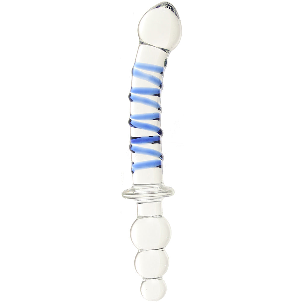 gläs Twister 10 Inch Dual Ended Glass Dildo Dildo Sex Toys > G-Spot Dildos - Tophatter Daily Deals