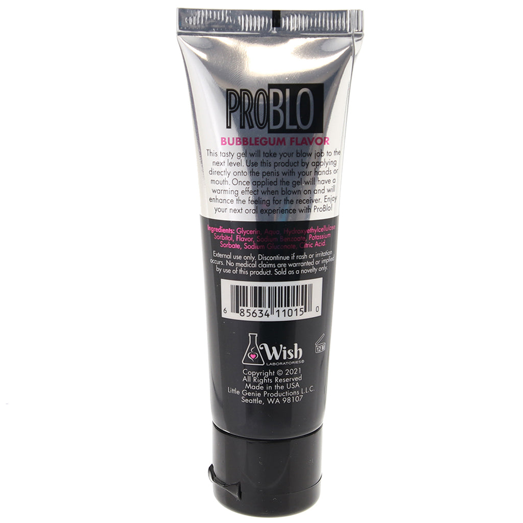 Pro Blo Flavored Oral Gel 1.5oz/44ml in Bubblegum Lubes and Lotions > Sexual Stimulants - Tophatter Daily Deals