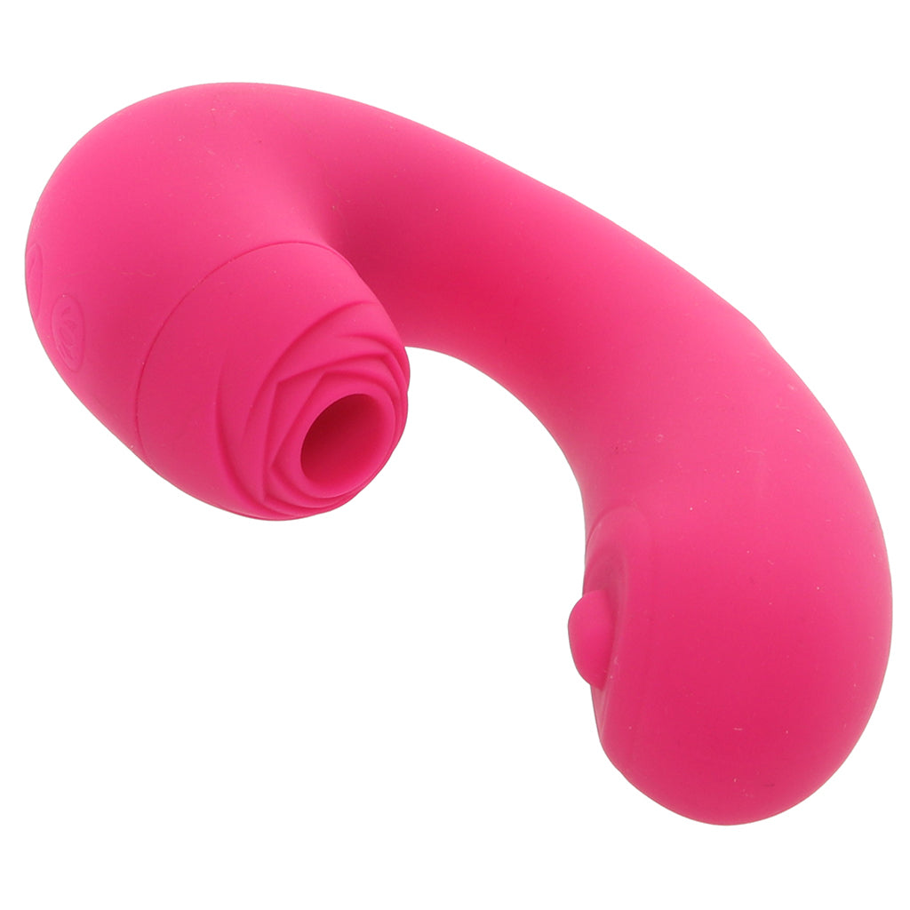 Blaze Suction Thumper Vibe in Pink - Tophatter's Vibrator Deals Online Vibrators > G-Spot Vibrators - Tophatter Daily Deals