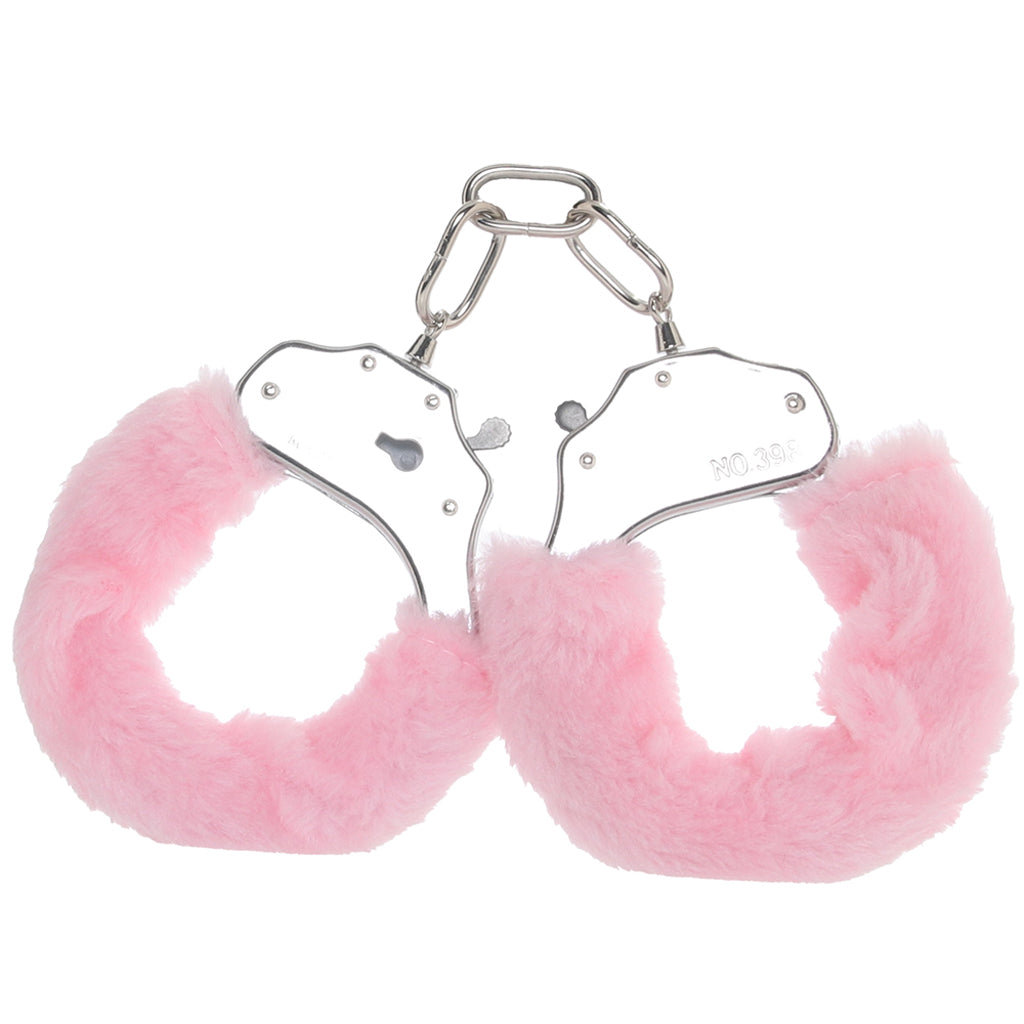 Tempasia Beginner Fuzzy Cuffs in Pink Bondage and Fetish > Wrist and Ankle Cuffs - Tophatter Daily Deals
