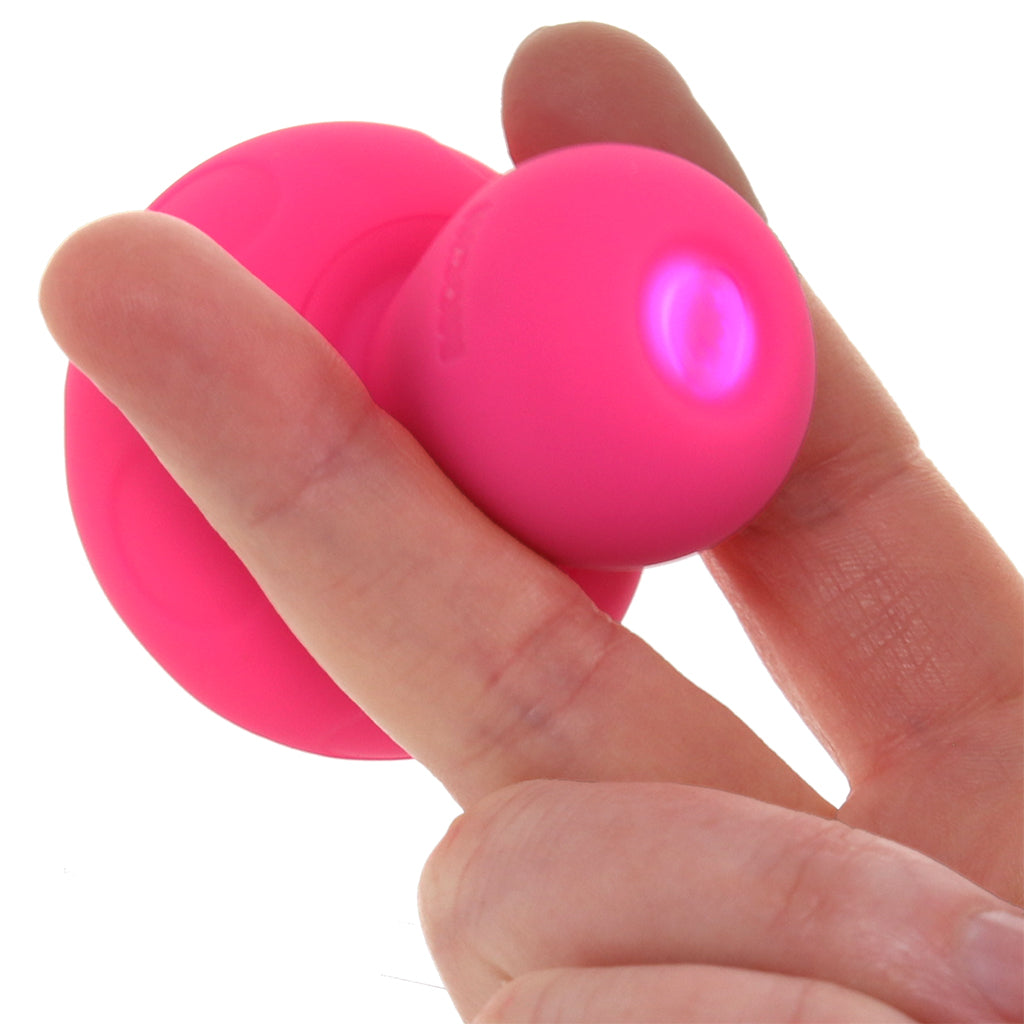 Mochi Silicone Mushroom Mini Vibe in Pink Vibrators > Clitoral Stimulators - Tophatter Daily Deals