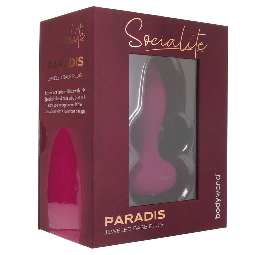 BodyWand Socialite Paradis Plug Vibe Anal Sex Toys > Anal Vibrators - Tophatter Daily Deals