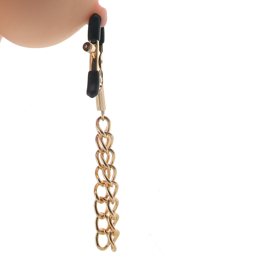 Ride 'Em Nipple Clamps - Tophatter's Adult Sex Toys Online Bondage and Fetish > Nipple Stimulators & Clamps - Tophatter Daily Deals