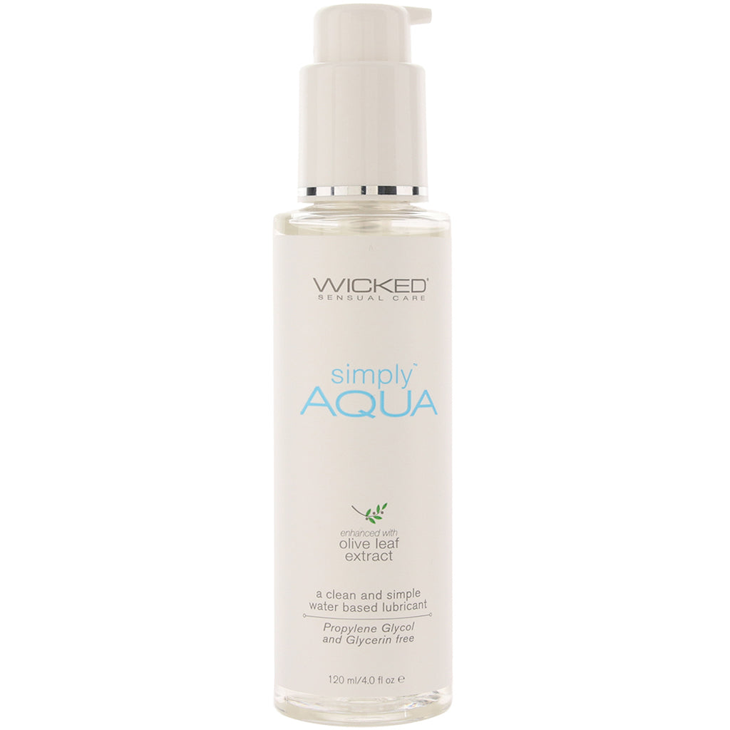 Simply Aqua Lube 4oz / 120ml Lubes and Lotions > Water Based Sex Lubes - Tophatter Daily Deals