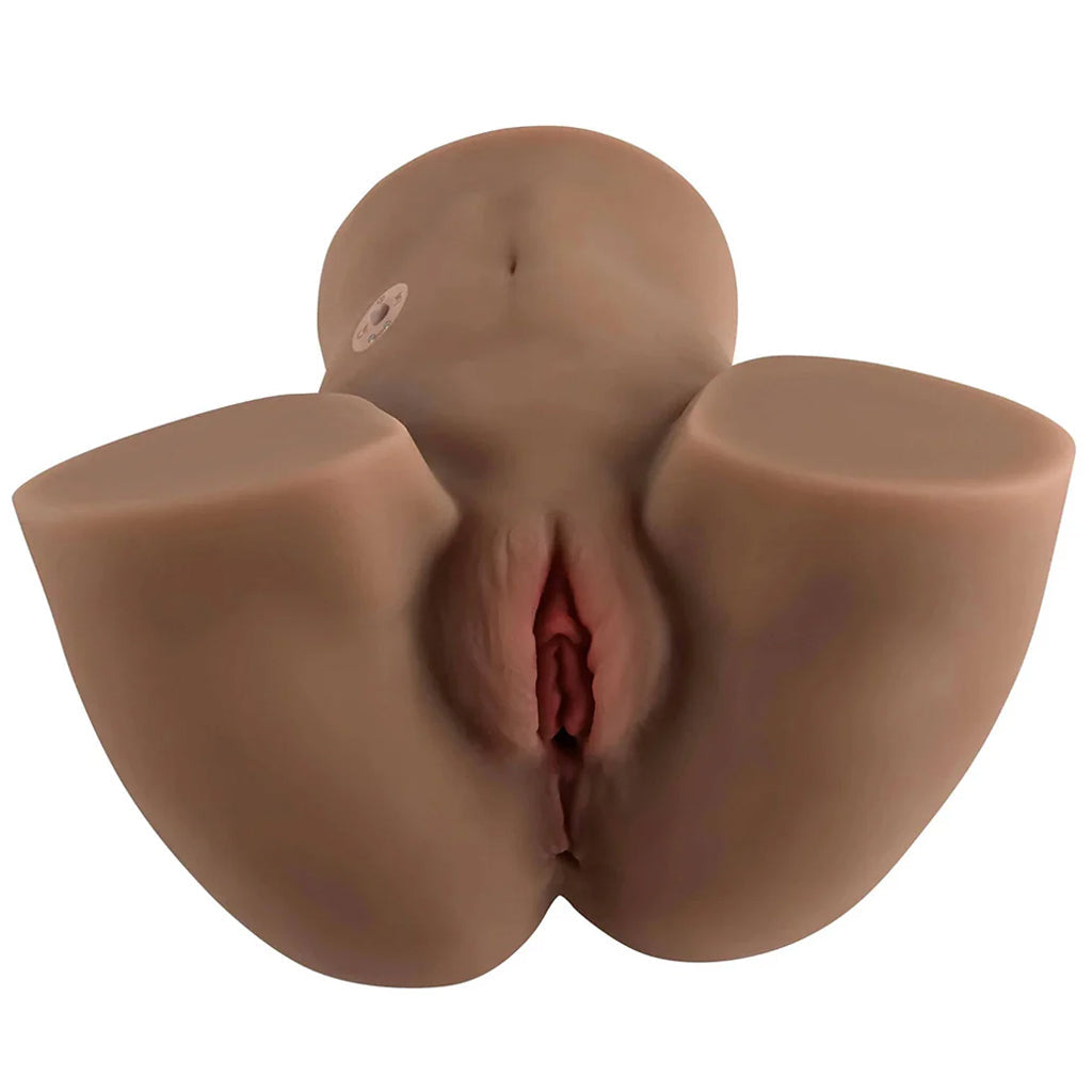 Rear Beauty Sucking & Vibrating Masturbator in Dark - Tophatter's Adult Products Male Masturbators > Realistic Butts - Tophatter Daily Deals