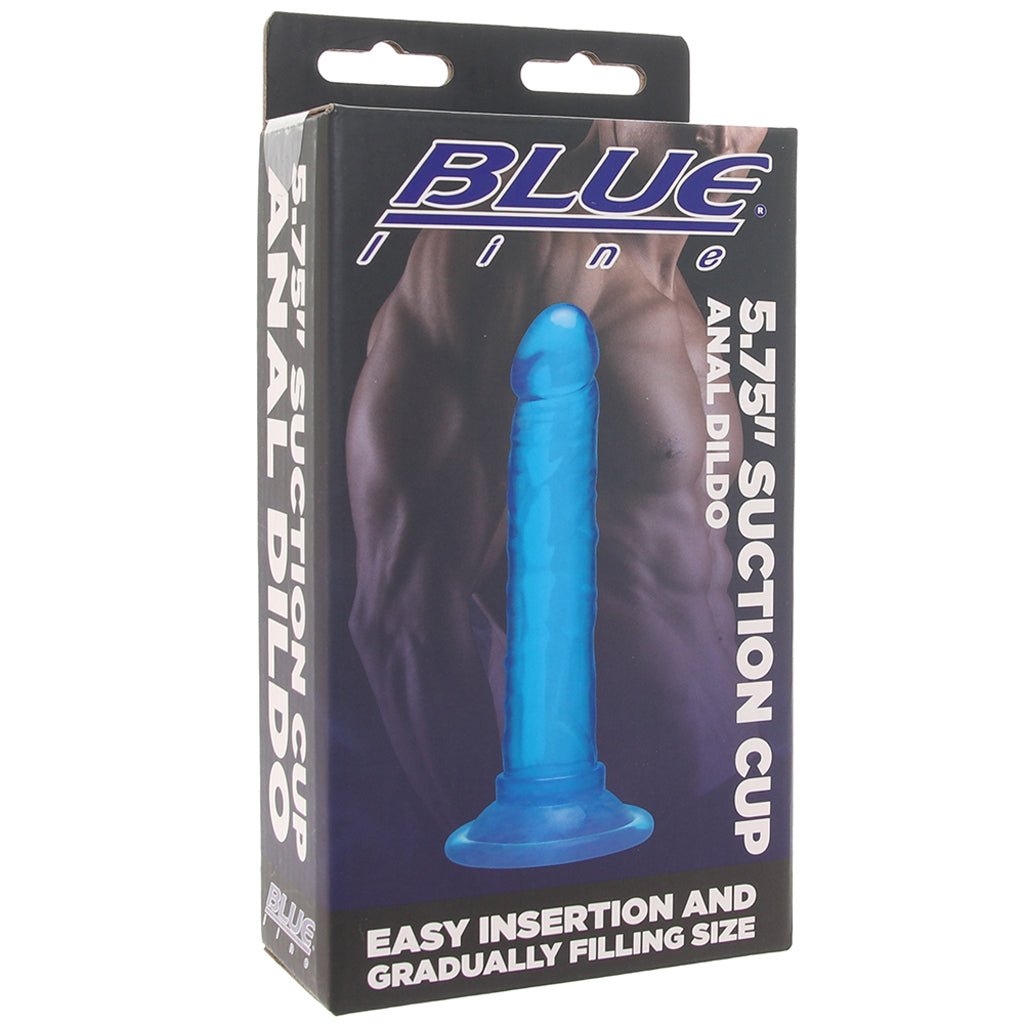 Blue Line 5.75 Inch Anal Dildo Anal Sex Toys > Butt Plugs - Tophatter Daily Deals