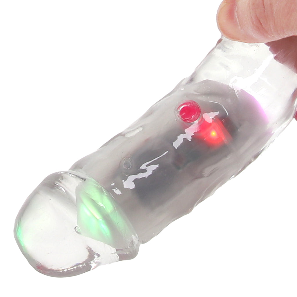 RealRock 7 Inch Light Up Vibrating Dildo - Tophatter's Vibrator Deals Online Vibrators > Realistic Vibrator Dildos - Tophatter Daily Deals