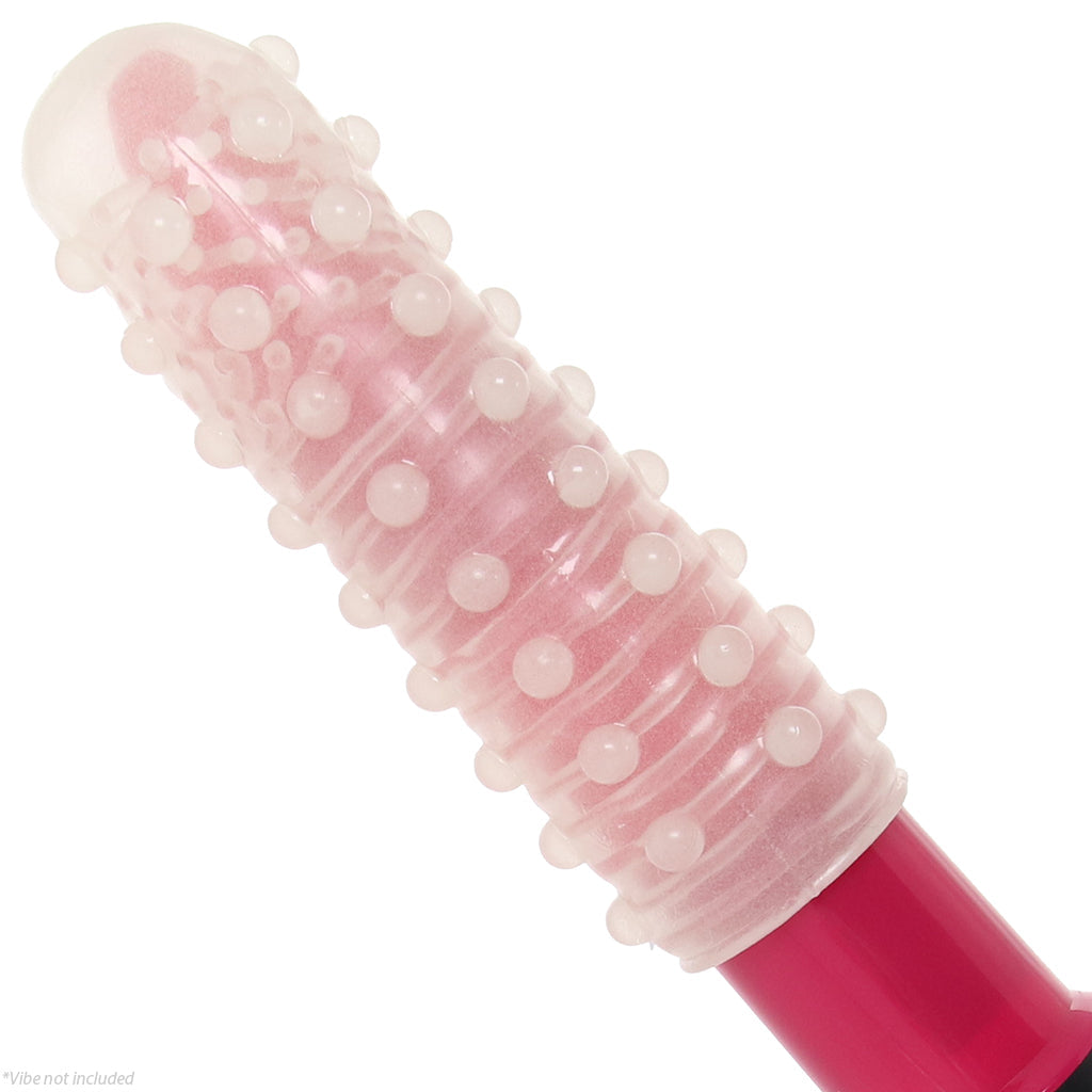 Textured Reversable Pleasure Sleeve in Glow-In-The-Dark - Tophatter's Adult Sex Toys Online Male Enhancement > Extenders and Sleeves - Tophatter Daily Deals