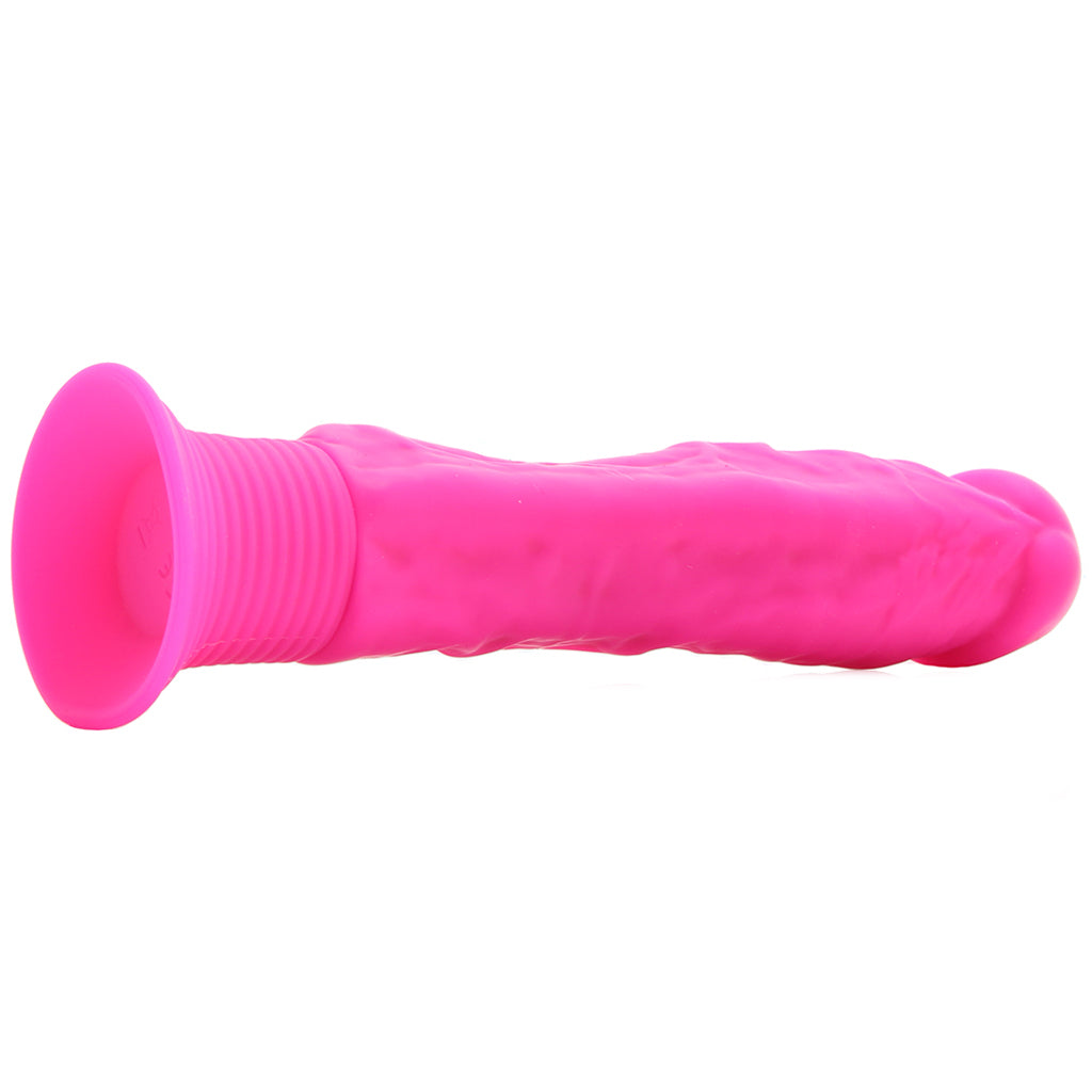 Neon Silicone Wall Banger Vibe in Pink Vibrators > Realistic Vibrator Dildos - Tophatter Daily Deals