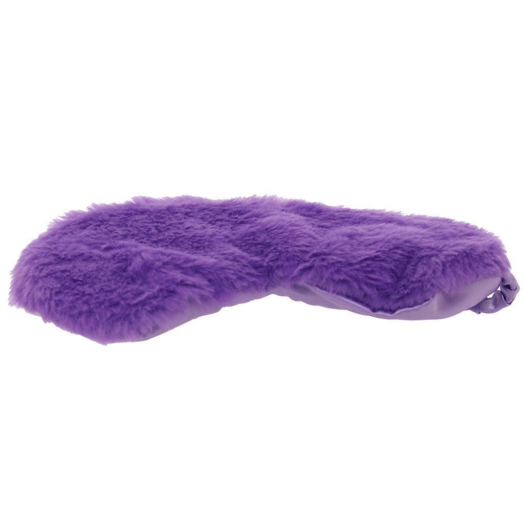 Ouch! Fluffy Blindfold in Purple Bondage and Fetish > Pleasure Masks and Dress Up Play - Tophatter Daily Deals