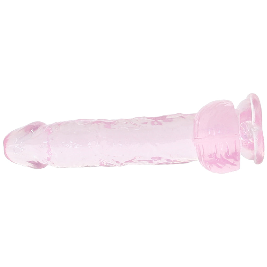 Naturally Yours 6 Inch Crystaline Dildo in Rose - Tophatter's Adult Products Dildo Sex Toys > Realistic Dildos - Tophatter Daily Deals