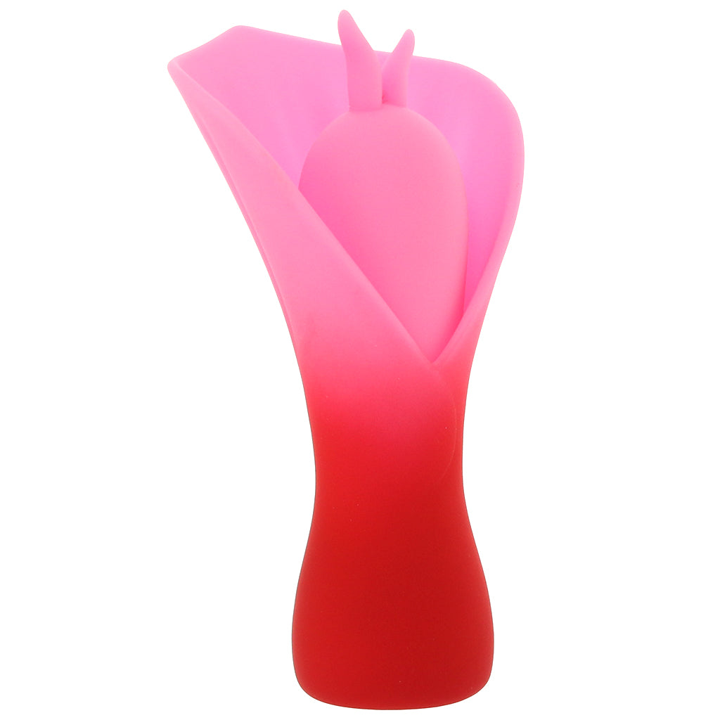 Mina Fiercely Powerful Fluttering Flower Vibe in Pink Vibrators > Clitoral Stimulators - Tophatter Daily Deals