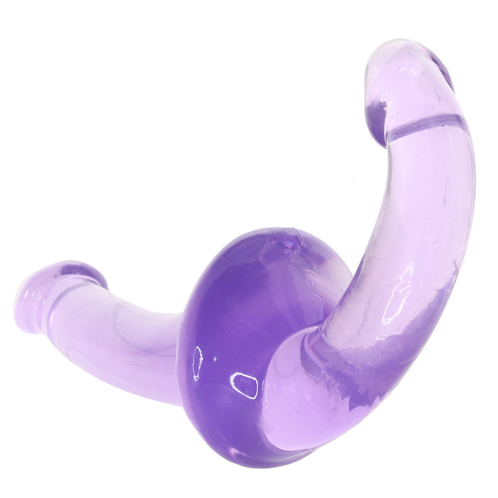 Strapless Strap-On Wearable Jelly Dildo in Purple Dildo Sex Toys > G-Spot Dildos - Tophatter Daily Deals