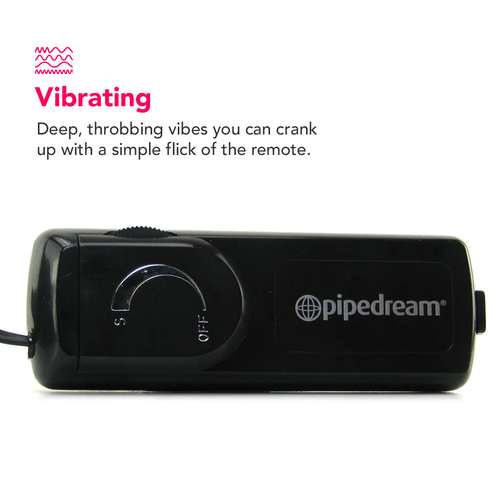 Fetish Fantasy 8 Inch Hollow Vibrating Strap-On Vibrators > Strap-On & Wearable - Tophatter Daily Deals