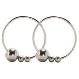 nipple play Non-Piercing Nipple Rings in Silver Bondage and Fetish > Nipple Stimulators & Clamps - Tophatter Daily Deals