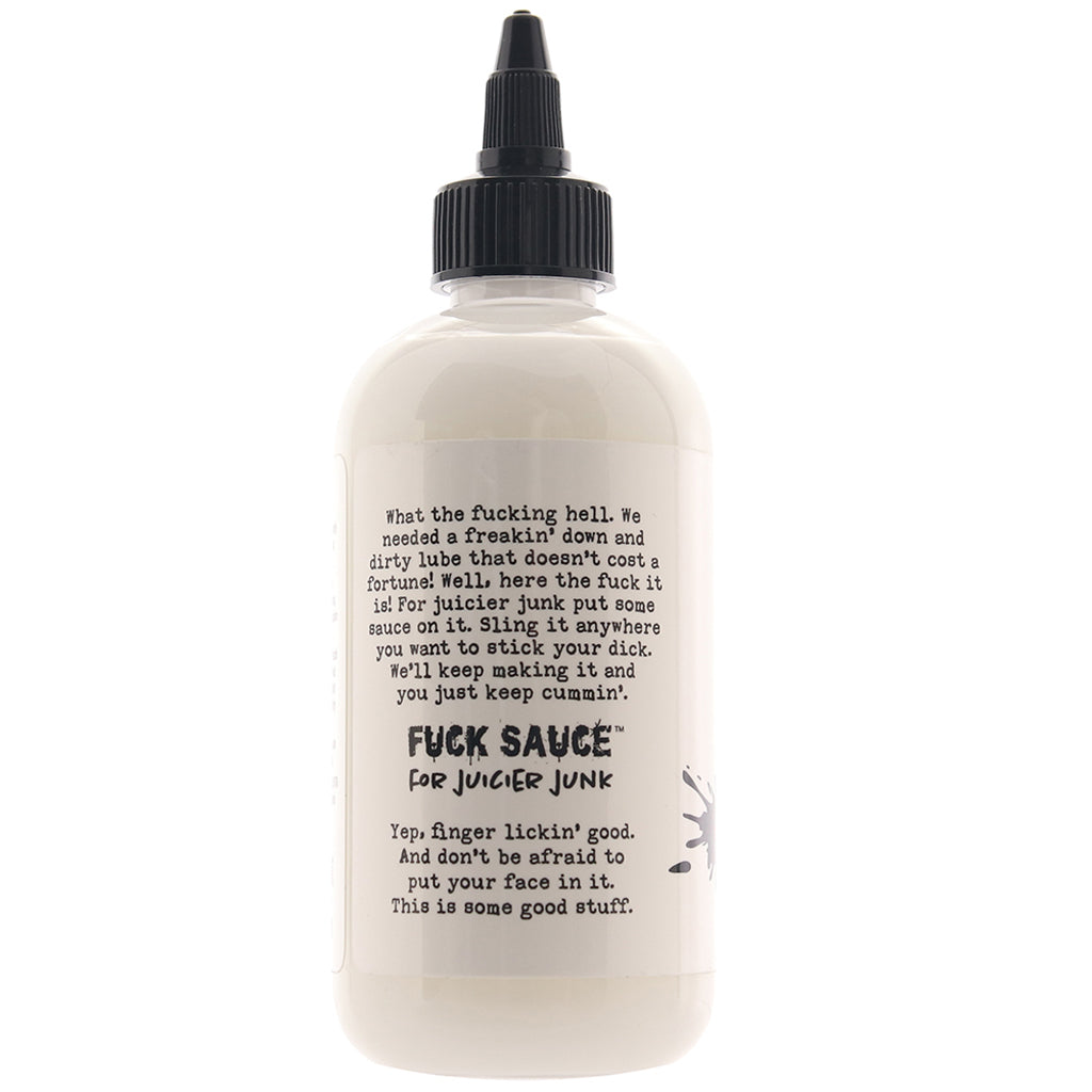 F**k Sauce Cum Scented Lube in 8oz Lubes and Lotions > Water Based Sex Lubes - Tophatter Daily Deals