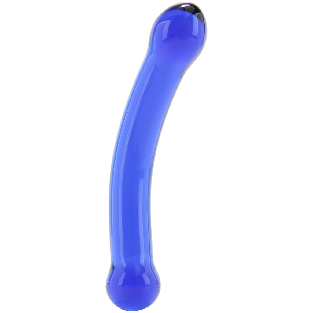 gläs 6 Inch Curved G-Spot Glass Dildo Dildo Sex Toys > Pyrex Glass Dildos - Tophatter Daily Deals