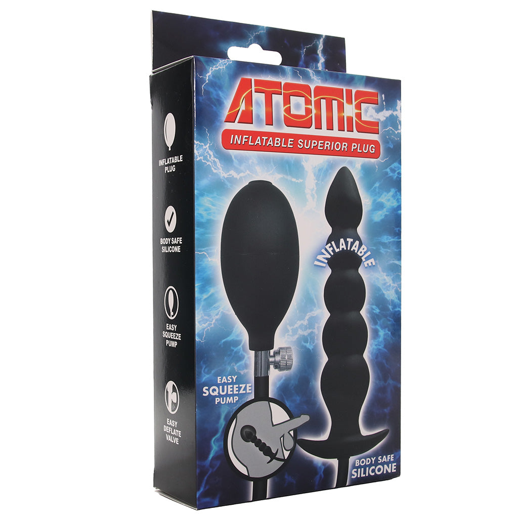 Atomic Inflatable Superior Butt Plug - Tophatter's Adult Sex Toys Online Anal Sex Toys > Butt Plugs - Tophatter Daily Deals