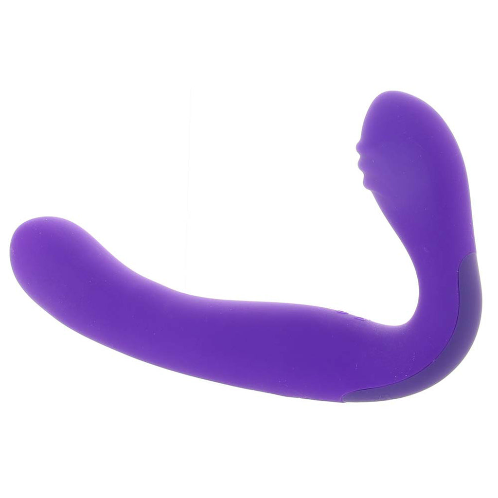 Rechargeable Love Rider Strapless Strap-On in Purple - Tophatter's Vibrator Deals Online Vibrators > Strap-On & Wearable - Tophatter Daily Deals