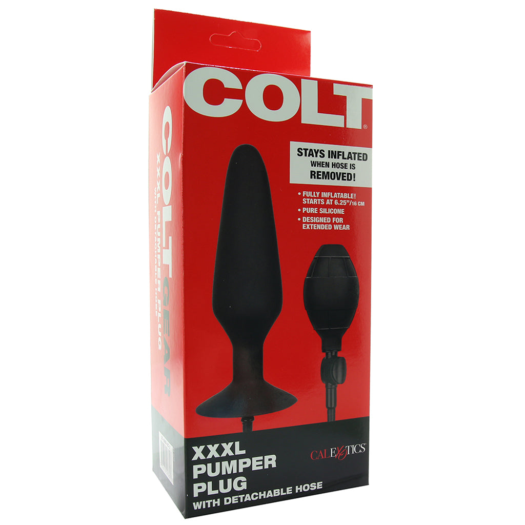 COLT XXXL Pumper Plug with Detachable Hose - Tophatter's Adult Products Anal Sex Toys > Butt Plugs - Tophatter Daily Deals