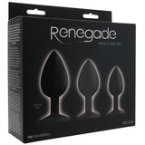 Renegade Triple Ace Silicone Butt Plug Kit Anal Sex Toys > Butt Plugs - Tophatter Daily Deals