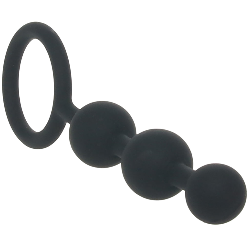 All About Anal 3 Bead Silicone Anal Beads - Tophatter's Adult Sex Toys Online Anal Sex Toys > Anal Beads - Tophatter Daily Deals