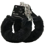 Black Furry Hand Cuffs Bondage and Fetish > Wrist and Ankle Cuffs - Tophatter Daily Deals