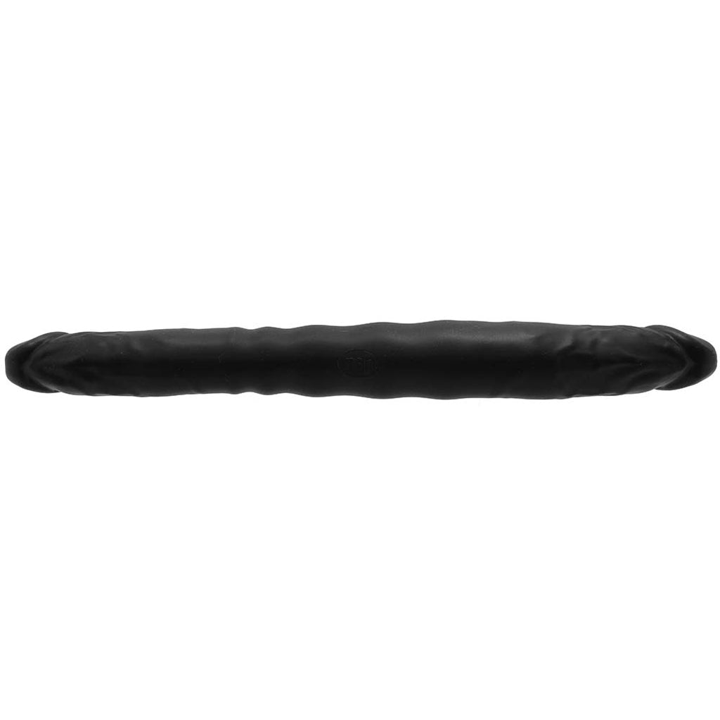 Colours Double Pleasure 12 Inch Dildo in Black - Tophatter's Adult Products Dildo Sex Toys > Double Ended Dildos - Tophatter Daily Deals
