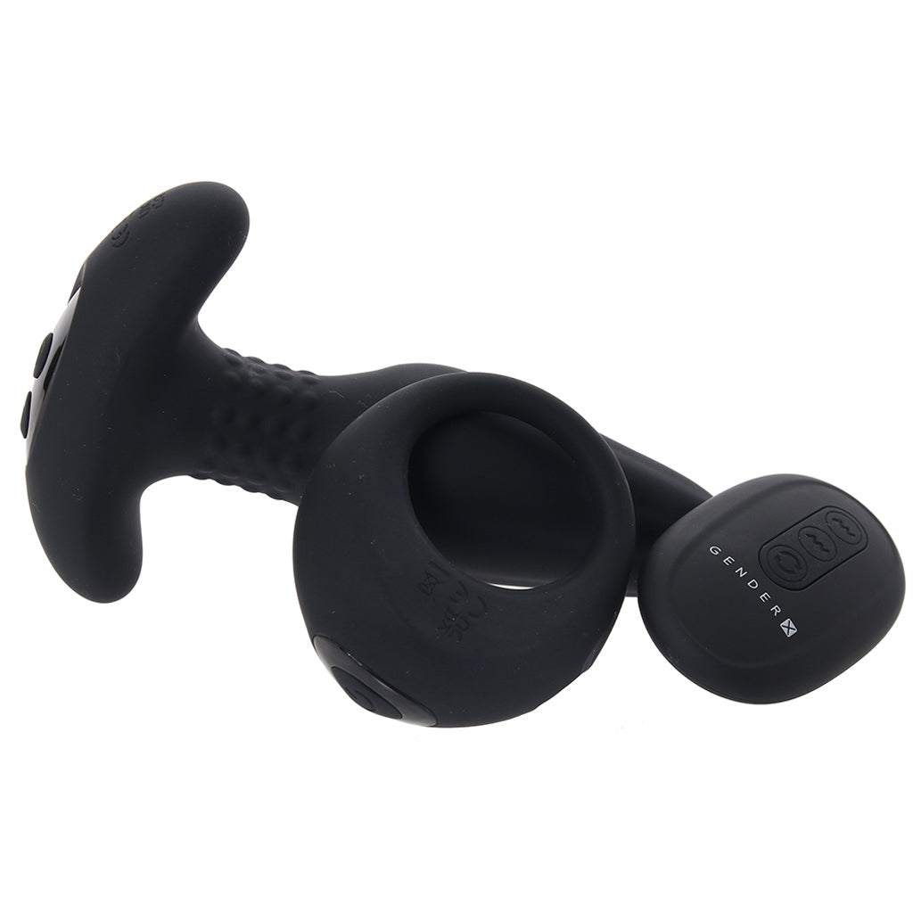 Gender X Teamwork Remote Plug and Ring Kit Anal Sex Toys > Butt Plugs - Tophatter Daily Deals