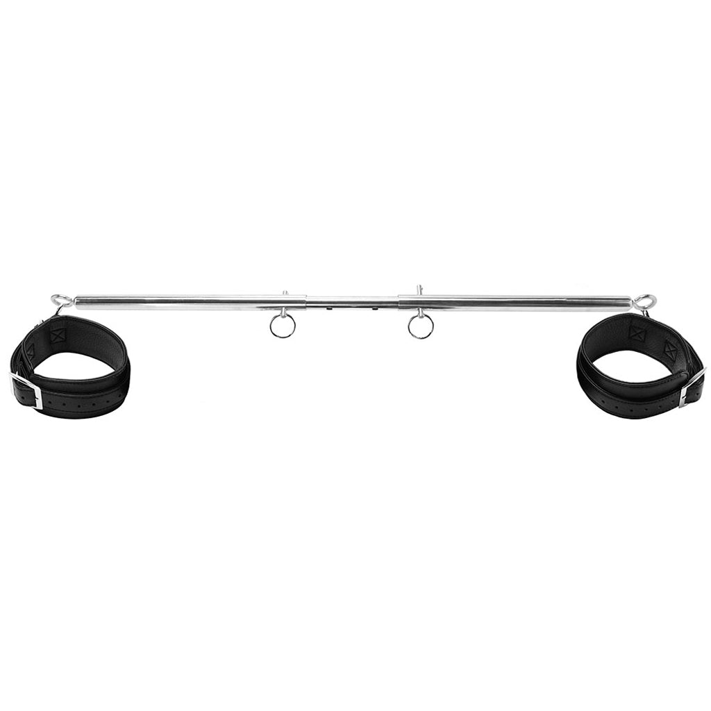 Expandable Spreader Bar Cuff Set Bondage and Fetish > Wrist and Ankle Cuffs - Tophatter Daily Deals
