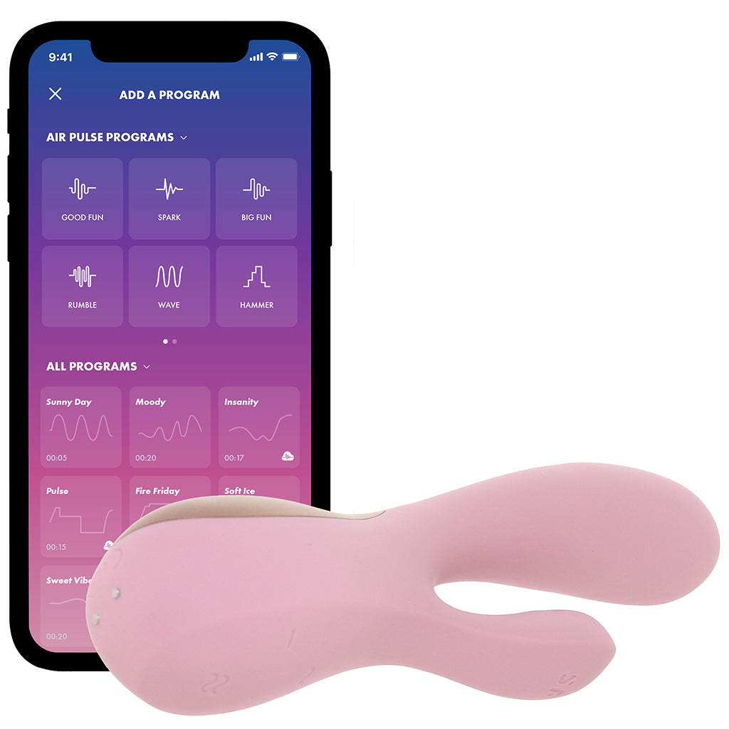 Satisfyer Mono Flex Vibe in Mauve Vibrators > Rabbit Vibrators - Tophatter Daily Deals