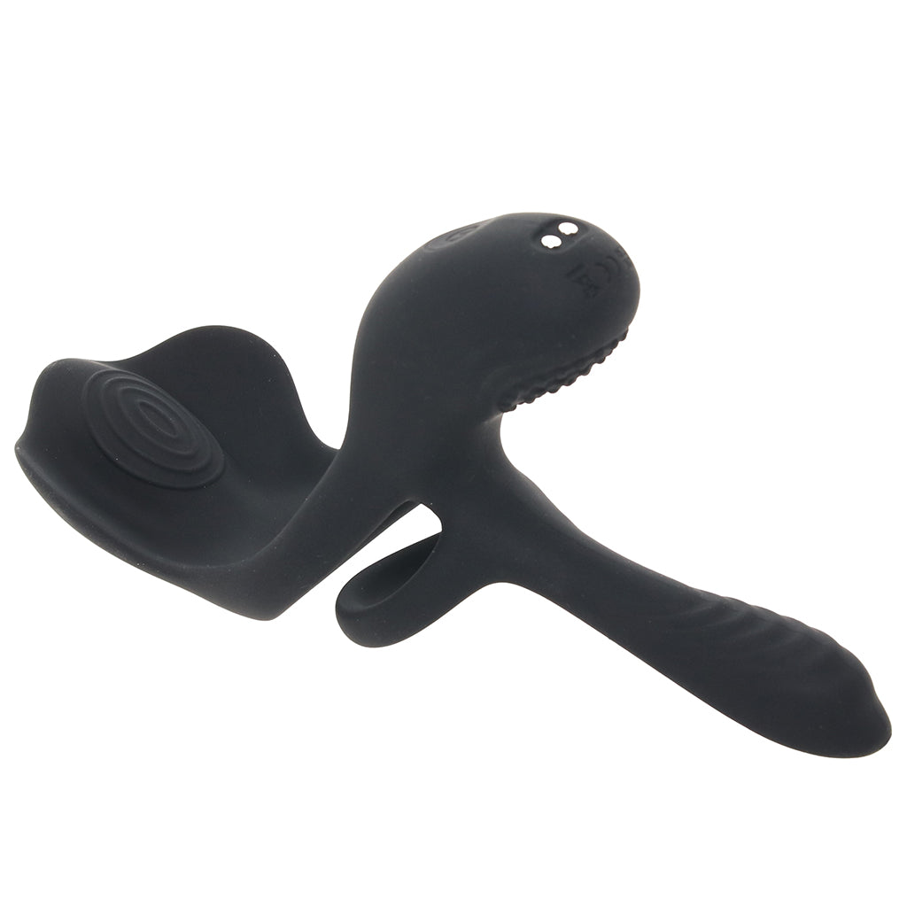 LEVELZ Triple Motor Cock Ring Stimulator Cock Rings - Tophatter Daily Deals