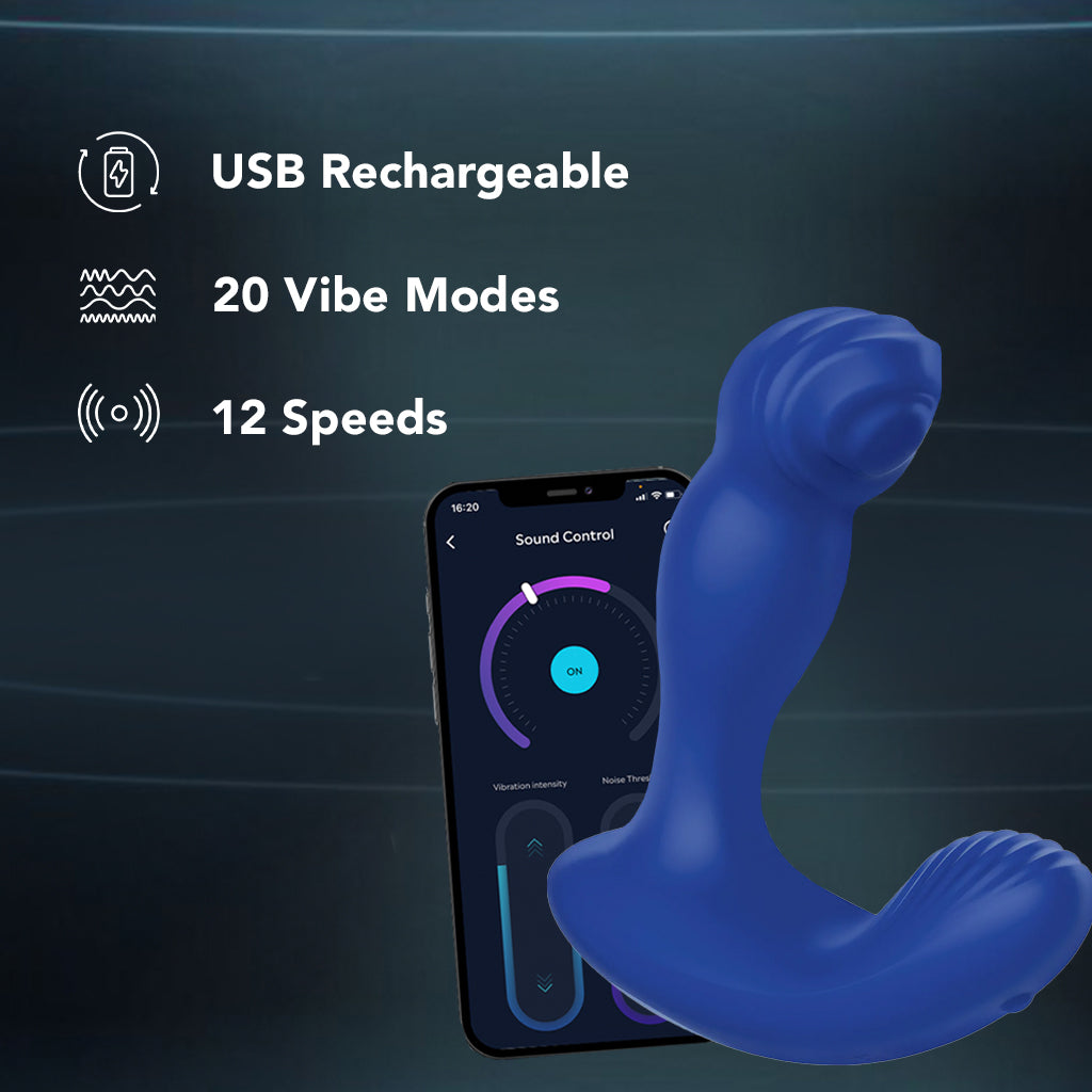 Love Distance Orbit App Controlled Prostate Vibe Anal Sex Toys > Prostate Massagers - Tophatter Daily Deals