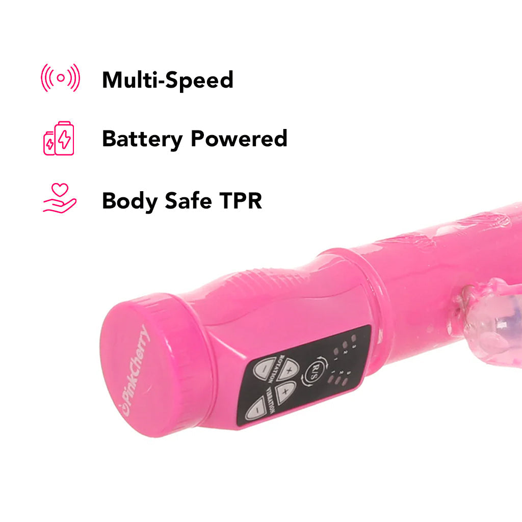 PinkCherry Thrusting Bunny Vibe Vibrators > Rabbit Vibrators - Tophatter Daily Deals