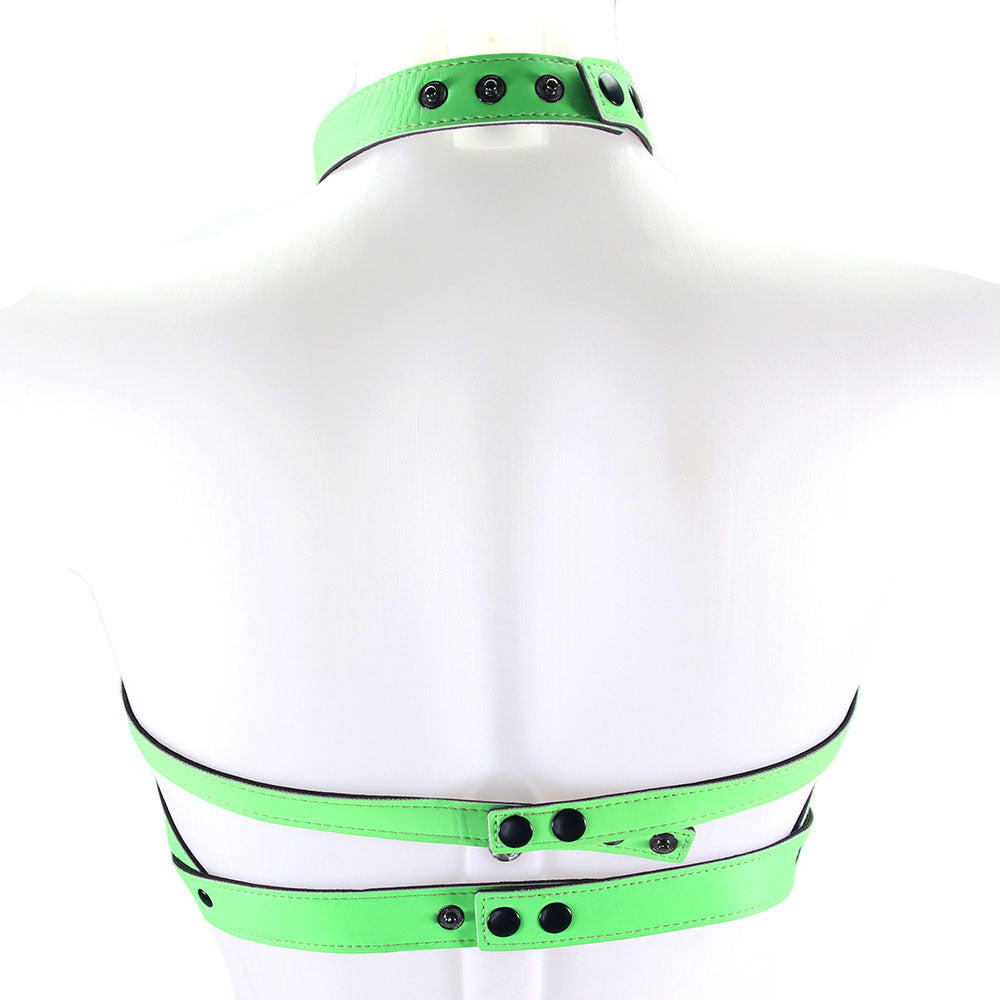 Ouch! Glow In The Dark Bra Harness /M Bondage and Fetish > Men's Bondage Wear - Tophatter Daily Deals